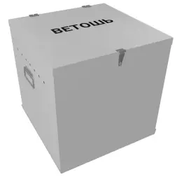 Ящик для ветоши 500x500x500 мм Белый