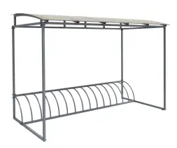 Велопарковка с навесом Velo-9 15 мест (3340 мм)
