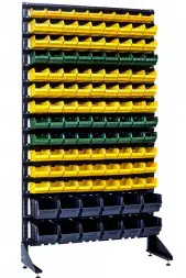 Стеллаж с пластиковыми ящиками 1801-1/11/2 CH-Kombo