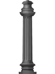Столбик тротуарный чугунный OP-1005