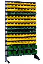 Стеллаж с пластиковыми ящиками 1801-1/11/2 G-Z