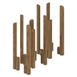 Балансировочные бревна HARDWOOD «Такмау»