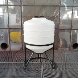 Емкость ФМ 500 л под плотность до 1,5 г/см3 белая в обрешетке