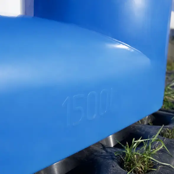 Емкость S 1500л под плотность до 1.5 г/см3 синяя