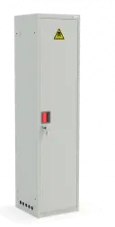 Шкаф для газовых баллонов ШГР 40-1-4(40л) 1631x400x385 мм Светло-серый