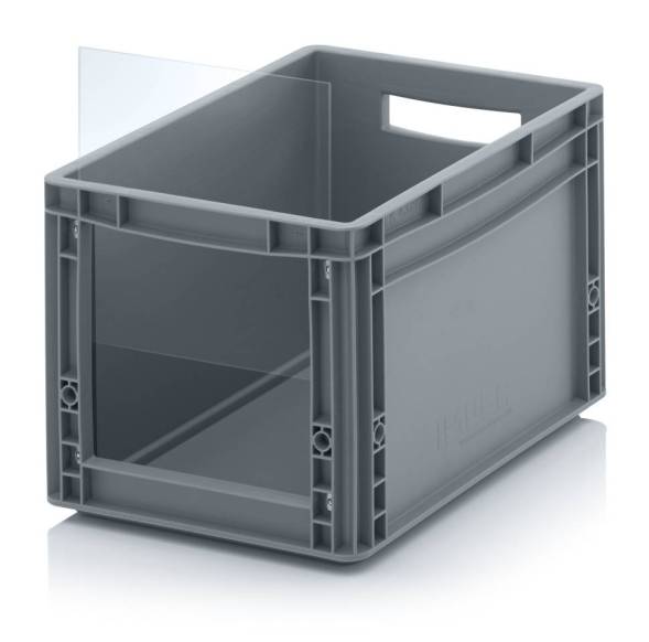 Евроконтейнер пластиковый без передней стенки в евроформате SLK ES SLK ES 43/27 40x30x27 см