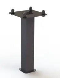 Закладная деталь для спортивного оборудования «Фристайл» 1,0 м (Б)