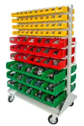 Стойка с пластиковыми ящиками Стелла-техник C1-04-03-03