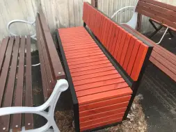 Скамейка стальная «Вижен» 1,5 м