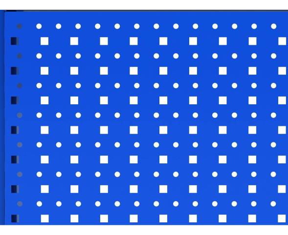 Система хранения односторонняя ДВК SORTEX 1915 №1-4, синий [КГ030391]