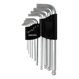 Набор ключей шестигранных 10 предметов BERGER