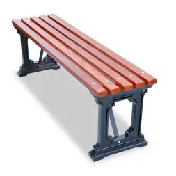 Банкетка чугунная «Ладья» 3,0 м (3 опоры)