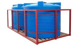 Каркас двойной для транспортировки, растворных узлов, агротехники на 10000 литров