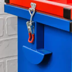 Контейнер герметичный специализированный вертикальный для битых ламп и термометров ГСК 1000, 1000х500х500 мм