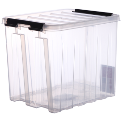 Контейнер с крышкой и клипсами Rox Box Original, 4,5 л, 210x170x175 мм, прозрачный