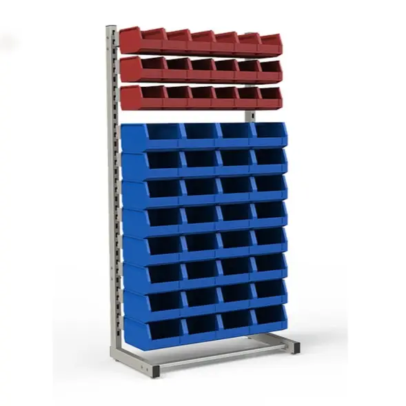 Стеллаж односторонний №21 (1835х950х510)