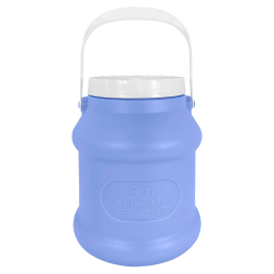 Бидон (фляга) пластиковый для пищевых продуктов с крышкой Martika Просперо, 3 л, фиолетовый [С925ФИЛ]