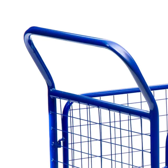 Тележка платформенная Стелла-техник КПО-500С-150-И, с бортами, 650х1150мм