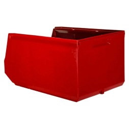 Складской лоток для метизов, мелочей и деталей Logic Store®, 500х300х250 мм, красный [12.407]