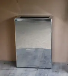 Урна Орландо, пол/шлиф, 300х600х830 мм, с емкостью 80 л