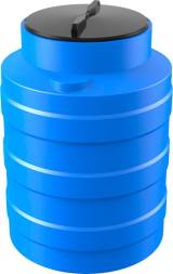 Емкость пластиковая цилиндрическая вертикальная, 100 л, синий [V 100]