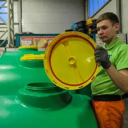 Горизонтальная ёмкость 5000 литров