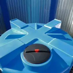 Емкость T 5000л под плотность до 1.5 г/см3 синяя