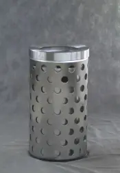 Урна Метрополитен, 400х720 мм, шлифованная, с емкостью, 54 л