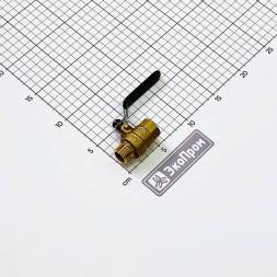 Кран шаровый ручка-рычаг