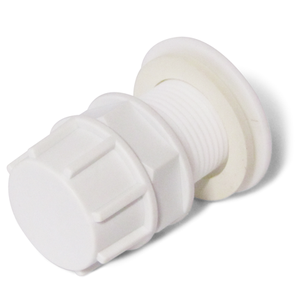 Отвод пластиковый с заглушкой 2"