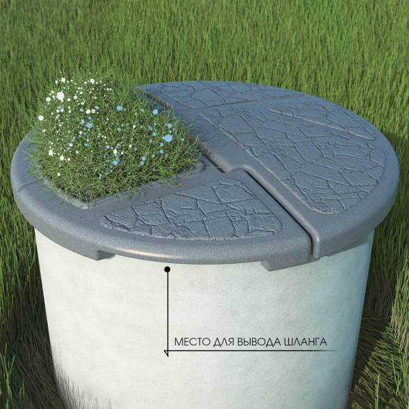 Крышка колодца Rostok складная