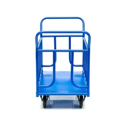 Тележка платформенная Стелла-техник КПО-500Т-200-К, с бортами, 800х1200мм