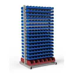 Стеллаж двусторонний №86 (1835х950х760)