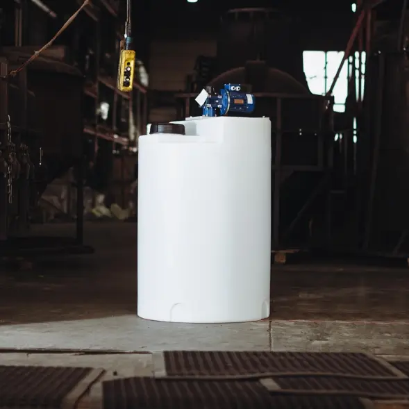 Емкость дозировочная 60 усиленная до 1.3 N белая с лопастной мешалкой