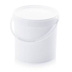 Ведро пластиковое круглое с пластиковой ручкой, 18 л [2379]