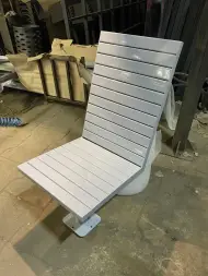 Стул садовый «Таурус» Сталь плюс дерево