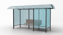 Павильон остановочный Классик 4, 4200x1600x2700 мм
