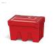 Ящик для соли, реагентов 500 литров с дозатором, красный