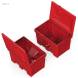 Ящик для соли, реагентов 500 литров с дозатором, красный