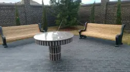 Скамейка чугунная «ВДНХ» 4,3 м