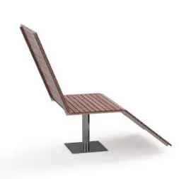 Парковый лежак 1