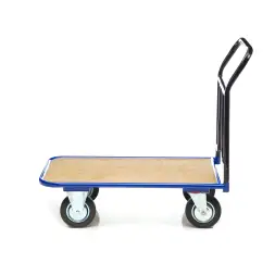 Тележка платформенная Стелла-техник КПТ-500-200-И, с фанерой, 600х1000мм