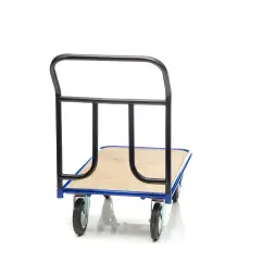 Тележка платформенная Стелла-техник КПТ-500-200-И, с фанерой, 600х1000мм