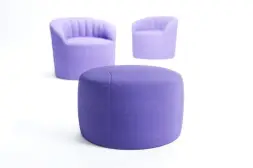 Пуф Шелл Солнце ткань Вельвет-люкс