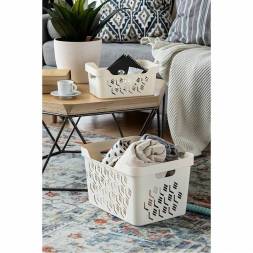 Корзинка универсальная Deluxe, 270x190x120 мм, 4,6 л, бежевый