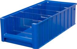 Лоток (контейнер) полочный для мелких деталей и компонентов SK, 500х234х140 мм, синий [SK 5214]