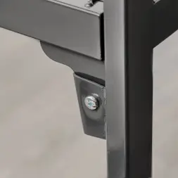 Кровать металлическая ЭКОНОМ «КМЭ-1» одноярусная