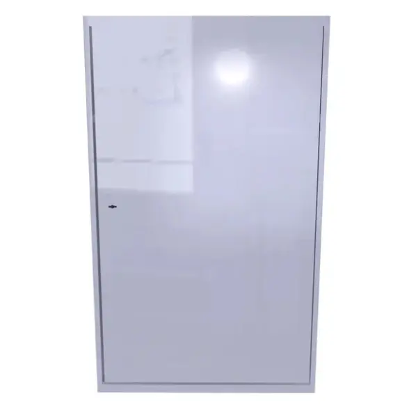 Шкаф для хранения бронежилетов и касок 1000x600x600 мм Светло-серый