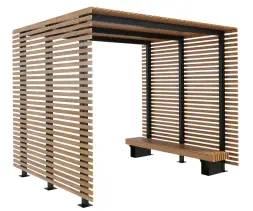 Пергола «Мечта» Лиственница