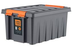 Контейнер для хранения особопрочный Rox Box PRO, 8 л, 335x220x155 мм
